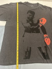 Muhammad Ali Gray T-shirt Sz XL