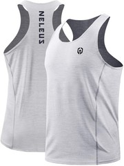 NELEUS Men’s 3 Pack Running Tank Tops Dry Fit Muscle Athletic Workout Shirts,…