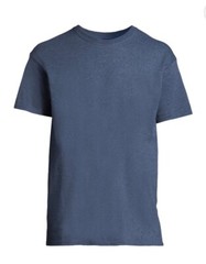 2XL (50/52) Men’s Solid Core Short Sleeve T-Shirt Blue #4910
