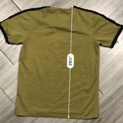 Ashton Martin New Olive Green Screen Print T-Shirt size L