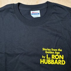 L Ron Hubbard Stories From The Golden Age 2008 T-shirt Unworn