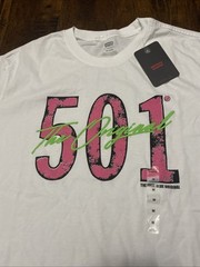 NWT Levi’s 501 Graphic White T-Shirt Men’s Size Medium. B3