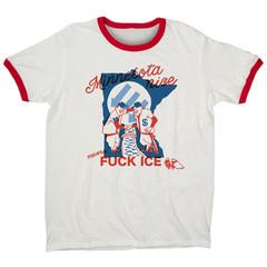 “Minnesota Nice” Fuck-ICE T-Shirt Anti-ICE Political Statement Abolish S-3XL