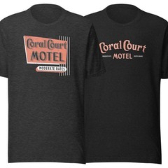 Coral Court Motel St. Louis Unisex Retro T-shirt – Bygone Brand Tees