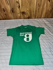 Guaranteed Irish Shirt Vintage Single Stitch Medium FITS SMALLER