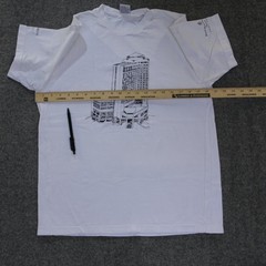 Four Seasons Hotel Singapore T Shirt Est~M VTG SINGLE STITCH Architecture Tee
