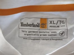NWT Timberland Men’s XL White T-shirt