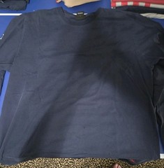 Ariat Men’s Blue Patriotic Graphic Logo Crew Neck Long Sleeve T-Shirt XLT