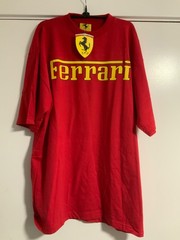 VTG NEW W/TAG 1996 SPA Official Ferrari F310B Double Sided RED Graphic Shirt XXL