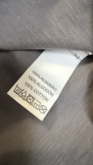 NWT Slim Fit Gray Leaf Print 100% Cotton Men T-Shirt Crew Neck Large Lightweight