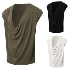 Men Vest Brand New Condition Loose Fit Polyester Fabric Regular Length