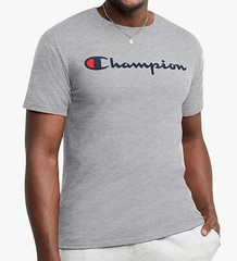 Champion Men’s T-shirt, Cotton Midweight Men’s Crewneck Tee, T-shirt for Men, Sc