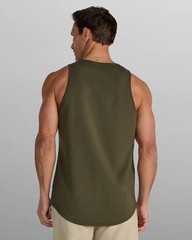 BYLT LUX Drop Cut Tank Men’s Medium Dark Olive BNWT SHIPS ASAP