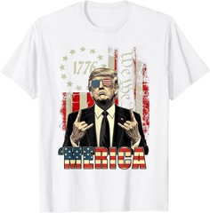 Merica 250 American Years 1776 2026 Trump 250th Anniversary T-Shirt
