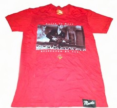 Scarface Tony Montana Hated by Many Respected Hustle Daily Muerte T Shirt Small