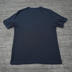 Kirkland Men’s Pima Cotton Tee T Shirt Blue Used Medium Stain