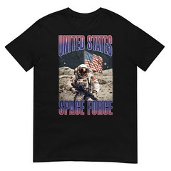 United States Space Force T-Shirt – Space Military Astronaut Graphic Tee