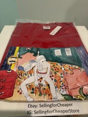 NEW Supreme Bedroom Tee Red T Shirt FW18 2018 Size M Medium