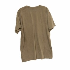 Authentic Pigment Mens Brown T-Shirt Pocket Short Sleeve Round Neck Size XL