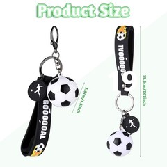 Soccer Keychain Soccer Gifts Key Chain, Football Inspirational Keyring Sports…