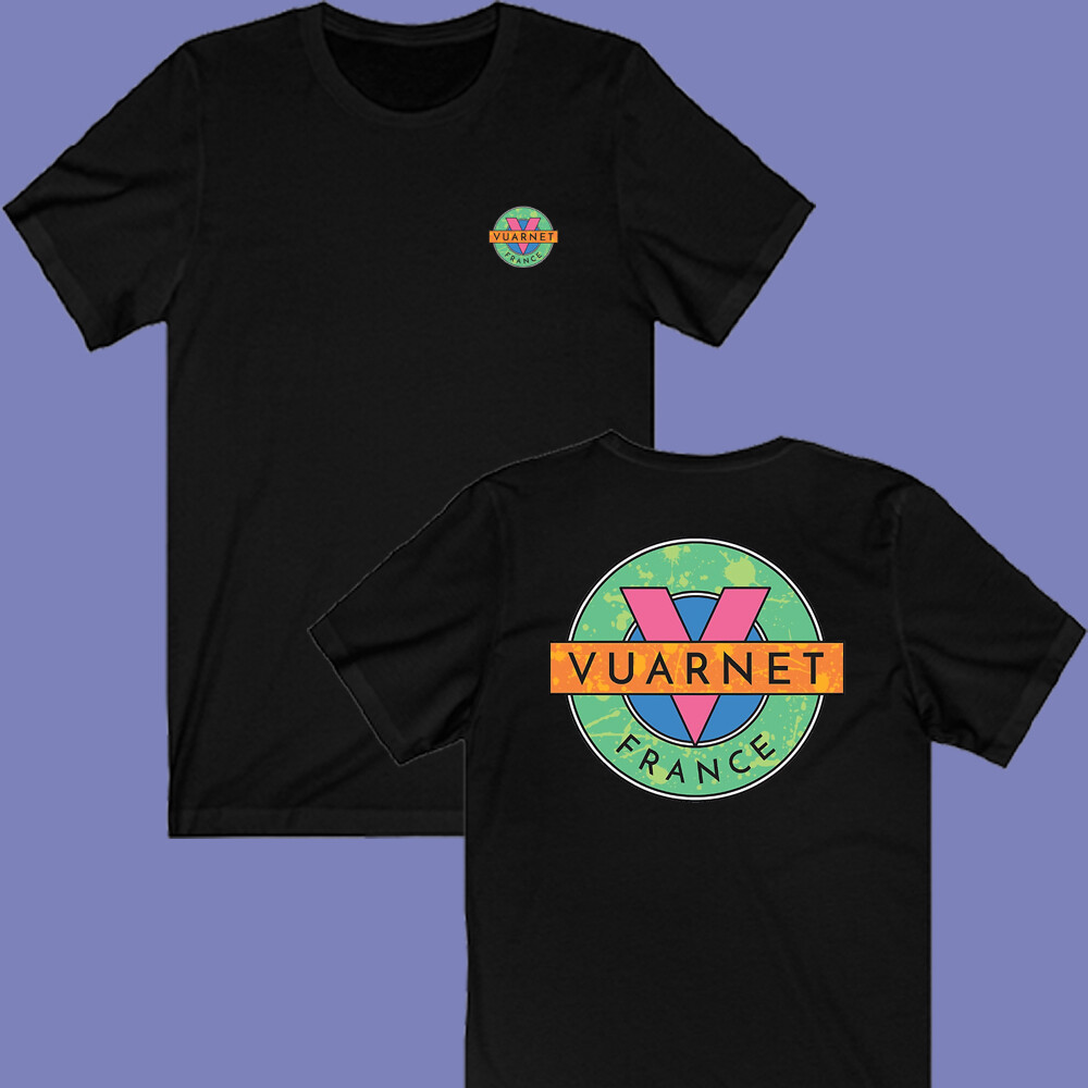 Vuarnet France Men’s Black T-shirt Size S-3XL