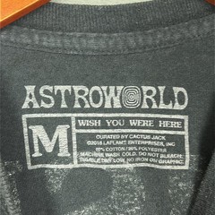 Travis Scott Astroworld Wish You Were Here T Shirt Mens Size Medium Fits Small
