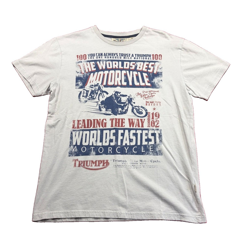 Triumph Motorcycles The Worlds Best Motorcycle Medium Graphic T-Shirt