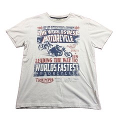 Triumph Motorcycles The Worlds Best Motorcycle Medium Graphic T-Shirt
