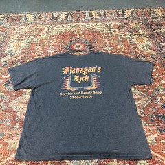 Hanes Heavyweight 50/50 Men’s XL “Flanagan’s Cycle” Graphic T-Shirt