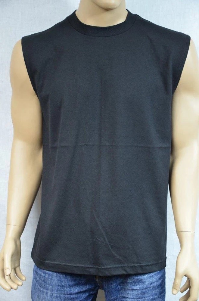 PRO CLUB COMFORT Muscle Sleeveless T-SHIRT Plain Tank Top Mens color M-5XL 1PC