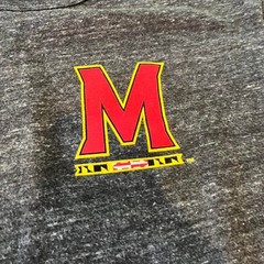 Maryland Terrapins Terps Colosseum Gray Men’s T-Shirt cotton college sports
