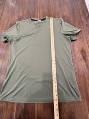 Gymshark Shirt Mens L Arrival T-Shirt Athletic Training Teal Blue Stretch