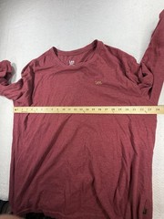 Lee Jeans Mens Red T-Shirt Size XXL