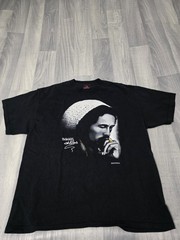 Vtg Bob Marley Black Zion Rootswear Natty Dread 2004 Y2K T-Shirt XL