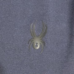 Spyder Active Shirt Mens Medium Blue Black Performance Wicking ProWeb