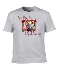 Odd Couple Felix Unger Oscar Madison I Don’t Like Pits Tribute Parody Shirts