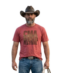 CMA Nashville 2013 42nd Fan Fest Mens Country Music Festival Red Shirt New S-XL