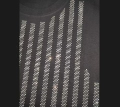 Men Rhinestone T-Shirt Luxury Hot Drill Short Sleeve Cotton Casual Slim Tee Top