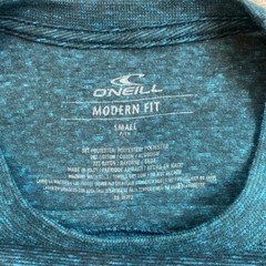 O’Neill Men’s Heather Teal Short Sleeve Shirt Size Small NWT $60 Modern Fit