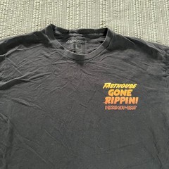 Fasthouse Gone Rippin T-Shirt Black Short Sleeve Graphic Tee Men’s Large