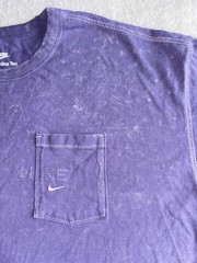 Nike Sportswear Max90 Acid Wash Pocket T-Shirt Dusty Amethyst Purple Men’s Large