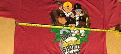 Pittsburgh Pirates Paul Skenes SGA Shirt Men XL Heather Red Backyard Sports