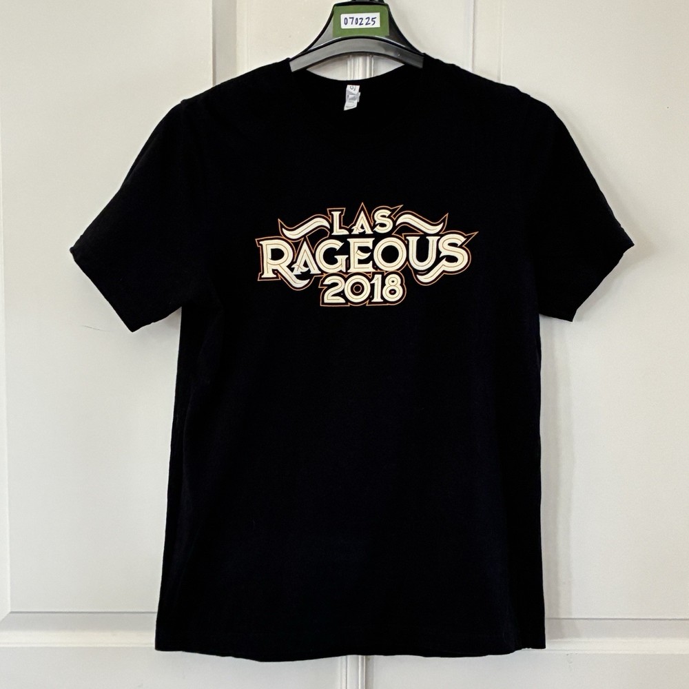 Las Rageous 2018 Downtow Las Vegas Shirt Adult Large Black Music Festival Mens