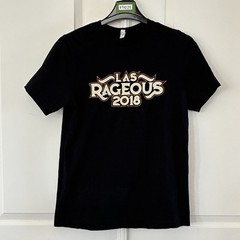 Las Rageous 2018 Downtow Las Vegas Shirt Adult Large Black Music Festival Mens