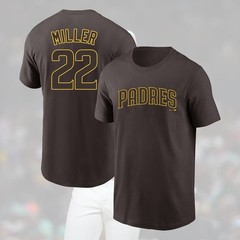 HOT NEW! Mason Miller #22 San Diego Padres 2025 Name & Number Fan Gifts