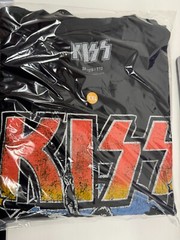 KISS NEW YORK CITY LIVE IN CONCERT T SHIRT OFFICIAL ITEM BLACK