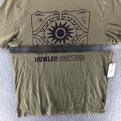 NWT Howler Brothers Bros T-Shirt Sun Drinker Olive Green Men’s Size M