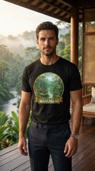 Borneo Malaysia Indonesia – Unisex Short Sleeve T-Shirt