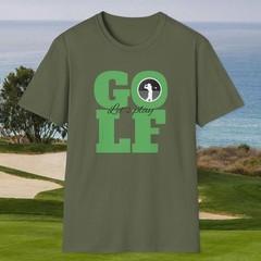 Let’s Play Golf Sports T-Shirt: Casual Summer Adult Sportswear