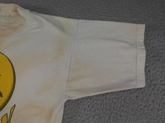 Vintage Outer Banks NC Shirt Mens Small Beige 90s I Luv Ya Man Smiley Face